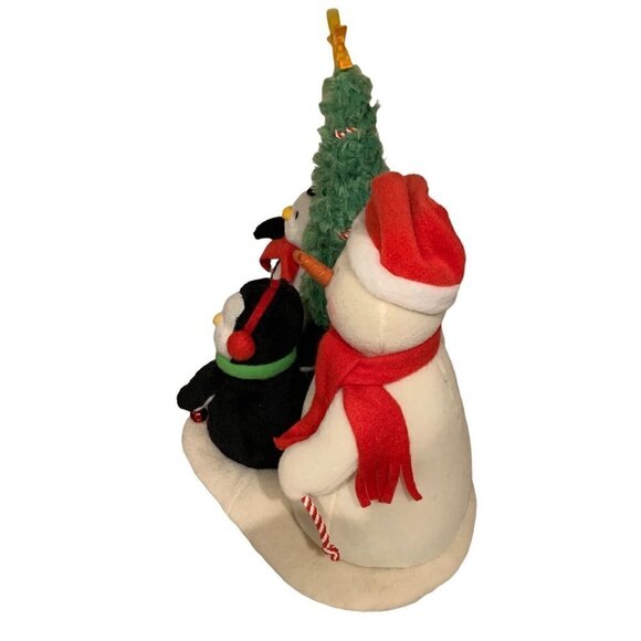 Hallmark Very Merry Trio 2006 Christmas Tree Penguins Snowman - Picture 2 of 11